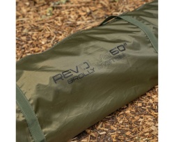 UMBRELA TIP CORT AVID CARP REVOLVE 60'' BROLLY SYSTEM 250X185X138 CM