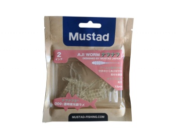 VIERME MUSTAD AJI MICRO NAF 5CM CLEAR LUM / SILVER GLITTER 10BUC / PL - Img 2