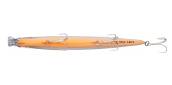 VOBLER BERKLEY DEX LONG SHOT 14CM / 21.8G WHITE CHARTREUSE