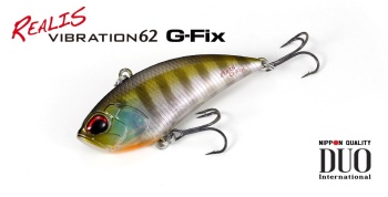 VOBLER DUO REALIS VIBRATION 62 G-FIX 6.2CM 14.5GR ADA4068 YAMAME RED BELLY - Img 2