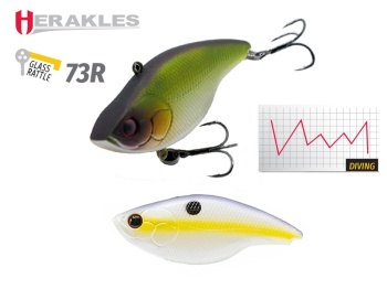 VOBLER HERAKLES BLAZE RATTLE 73R S 7.3cm 17gr Sexy Shad