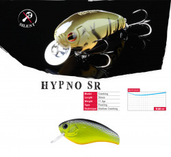 VOBLER HERAKLES HYPNO-SR F 5.6cm 11.5gr Chartreuse Black Back