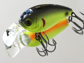 VOBLER HIDE UP HU-70 F 6CM 8.6GR 09 BLACK BACK CHART