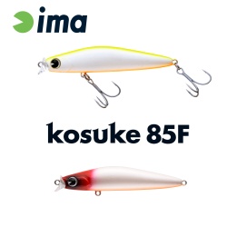 VOBLER IMA KOSUKE 85F 85MM 11.5GR 001 RED HEAD PEARL OB