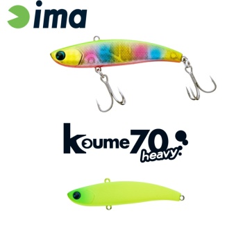 VOBLER IMA KOUME VIBRATION 70 HEAVY 70MM 18GR 103 MAT CHART