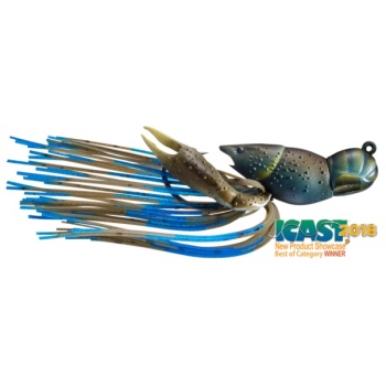 VOBLER LIVE TARGET HOLLOW CRAWFISH JIG 4CM/11G 147 MUD/BLUE