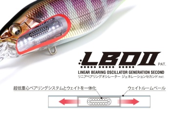 VOBLER MEGABASS DEEP-X 100 LBO 59mm 10.5gr STRIKE CHART OB - Img 3