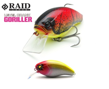 VOBLER RAID LEVEL CRANK GORILLER 66MM 17.5GR 015 DARK CLOWN