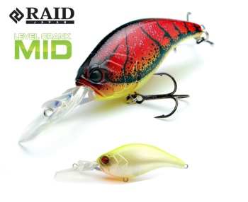 VOBLER RAID LEVEL CRANK MID 59MM 10.5GR 017 PEARLY CHART