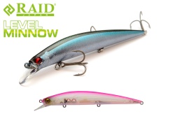 VOBLER RAID LEVEL MINNOW 125MM 14GR 014 SKELETON CANDY