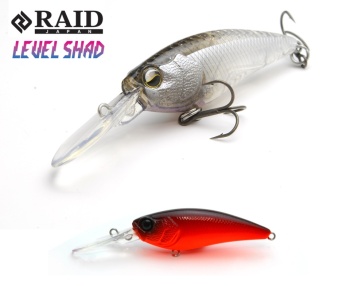 VOBLER RAID LEVEL SHAD 50.3MM 4.3GR SU 032 MAGIC RED