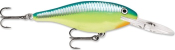 VOBLER RAPALA SHALLOW SHAD RAP 9CM 12G CRSD