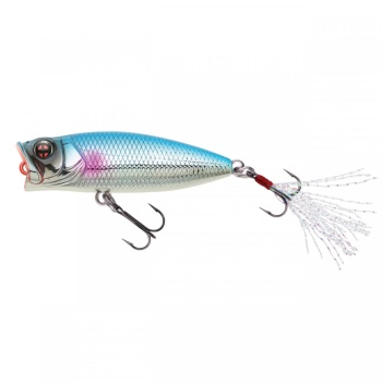VOBLER SAKURA POP'N DOG 40F 40MM 3.3GR 075 ELECTRIC SHAD