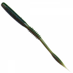WORM OWNER SHIVER TAIL 115MM 16 GREEN WEENIE