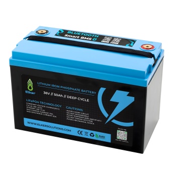ACUMULATOR ELKER LiFePO4 36V 50Ah CU BLUETOOTH