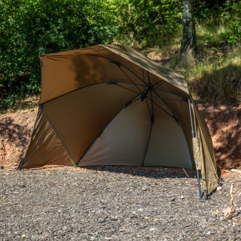 ADAPOST TIP UMBRELA AVID CARP REVOLVE 60IN OVERNIGHT BROLLY 250X180X130CM - Img 4