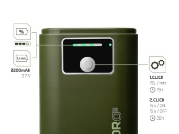 AERATOR DELPHIN HYDRO2 1.5W / 2200MAH - Img 4
