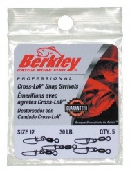 AGRAFA CU VARTEJ BERKLEY MC MAHON CROSS-LOK SNAP / SWIVELS SIZE 7