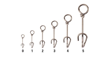 AGRAFA MUSTAD QUICKKLIP MAR.0/8KG 12BUC/PL