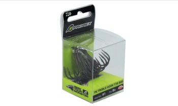 ANCORA TRIPLA DAIWA PROREX TREBLE HOOK T30 SQS NR.2/8BUC - Img 2