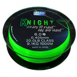 ASSO KNIGHT 1200M 0.285MM 5.4KG FLUORESCENT CHARTREUSE