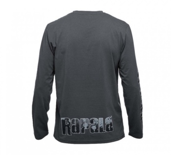 BLUZA RAPALA SPLASH LONG SLEEVE GRI (S) - Img 2