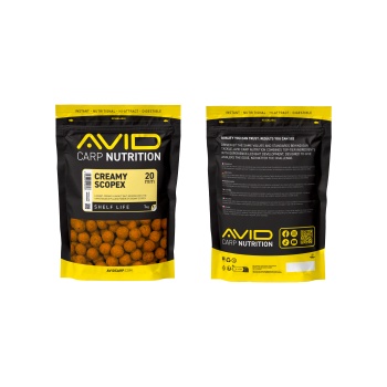 BOILIES AVID CARP CREAMY SCOPEX 20MM 1KG - Img 7
