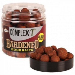 BOILIES DE CARLIG DYNAMITE BAITS COMPLEX-T HARD HOOKBAITS, 14MM BOILIES/15MM DUMBELLS