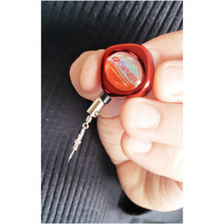 BRELOC CU AGRAFA PIN ON REEL OWNER PIN-213 ROSU