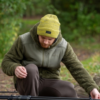 CACIULA AVID CARP MARL KNIT BEANIE YELLOW - Img 7