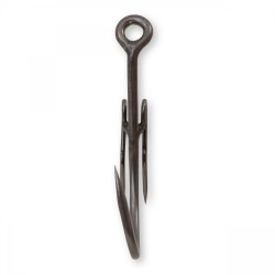 CARLIG BLACK CAT NO.7/0 GHOST RIG HOOK DG COATING