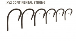 CARLIG CRAP MUSTAD XV2 CONTINENTAL OCHI NICHEL NEGRU 10BUC / PL NR 8