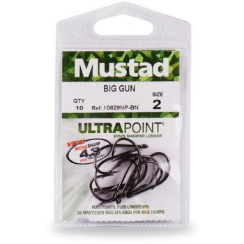 CARLIG MUSTAD BIG GUN HOOK NR.3/0 8BUC/PL - Img 3