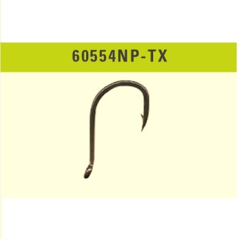CARLIG MUSTAD CRAP XV2 CHODDA OCHI NICHEL NEGRU NR 6 60554NPTX.6 - 10BUC/PL - Img 2