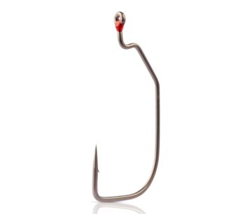 CARLIG OFFSET MUSTAD ASSAULT WIDE GAP OCHI TITAN 6BUC/PL NR. 3/0 - Img 2