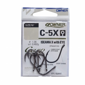 CARLIG OWNER C-5X NO.2 CARP ISEAMA X WITH EYE