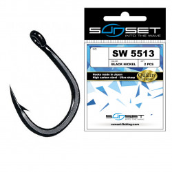 CARLIG SUNSET SUNHOOKS SW 5513BN NO: 2/0 BUC/PAC 5