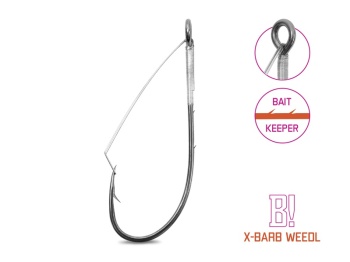 CARLIGE CHEBURASHKA DELPHIN B! X-BARB WEEDLESS / 8BUC 2