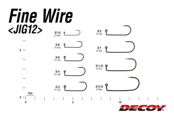 CARLIGE JIG DECOY JIG12 FINE WIRE NR.2/0 9BUC/PLIC - Img 4