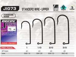 CARLIGE JIG DECOY PRO PACK JIG73 UPPER STANDARD WIRE NR.2/0