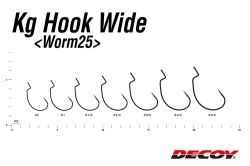 CARLIGE OFFSET DECOY WORM 25 KG WIDE NR.2 8BUC/PLIC