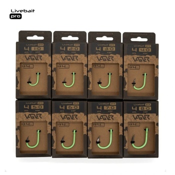 CARLIGE VAGNER HOOK LIVEBAIT PRO NO 3/0, BUC/PAC 4 - Img 3
