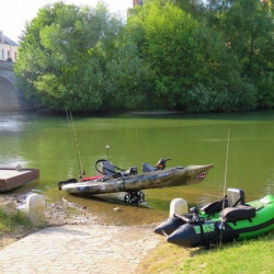 CARUCIOR CAIAC/CANOE ALLROUNDMARIN RAILBLAZA C-TUG CANOE & KAYAK CART