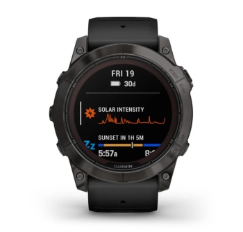 CEAS GARMIN FENIX 7 PRO SAPPHIRE SOLAR DLC CARB.GRAY TI BLACK 51MM - Img 12