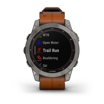 CEAS GARMIN FENIX 7 SAPPHIRE SOLAR TITAN / PIELE 47MM - Img 7