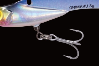 CICADA MEGABASS ONIMARU 86mm 30gr GLX BLUPIN RAINBOW - Img 4