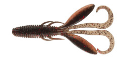 CREATURA DAIWA STEEZ HOG3 7.6CM BLACK SHRIMP HEAD 8BUC/PL