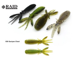 CREATURA RAID EGUBUG 2.5 6.3CM 030 GURIPAN CHART 8BUC/PLIC