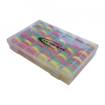 CUTIE COMPARTIMENTATA + 72 DISCURI EVA MAVER PENTRU RIGURI 28X17.5X4CM