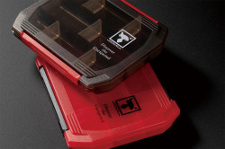 CUTIE JACKALL 2300D DOUBLE OPEN M CLEAR RED